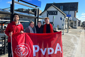 Actie voor de aanpak van de Maaslijn – Jonge Socialisten in de PvdA