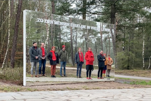 Gelderse PvdA bezoekt de nieuwe Nationale Veteranenbegraafplaats